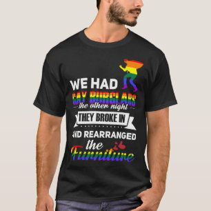 Camiseta LGBT Gay Lésbicas do Orgulho Bissexual