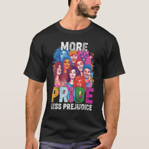 Camiseta Lgbt Gay Ord Ally Pride Mês Mais Orgulho Menos Pr