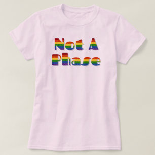Camiseta LGBT Glitter Não É Uma Fase