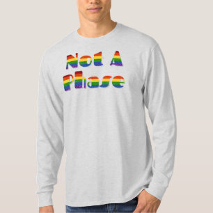 Camiseta LGBT Glitter Não É Uma Fase