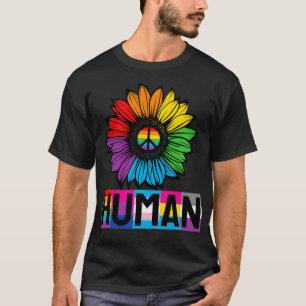 Camiseta LGBT LGBT de girassol Orgulho gay Mês LGBTQ