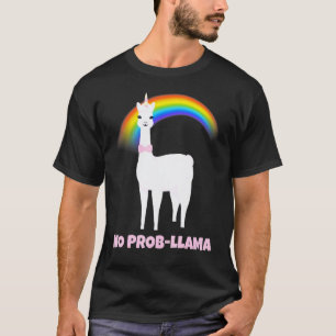 Camiseta Lgbt  Llamacorn  Alpaca  Unicórnio  Arco-íris