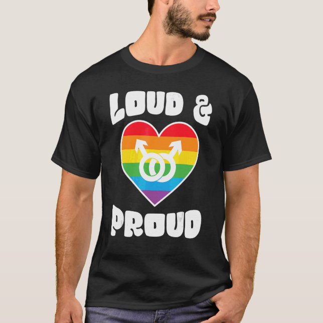 Camiseta Lgbt Louco e Orgulhoso (Frente)