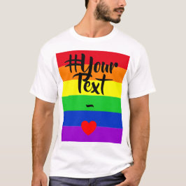 Camiseta #LGBT #love #orgulde #gay #liberdade #parada