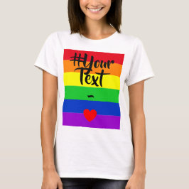 Camiseta #LGBT #love #orgulde #gay #liberdade #parada