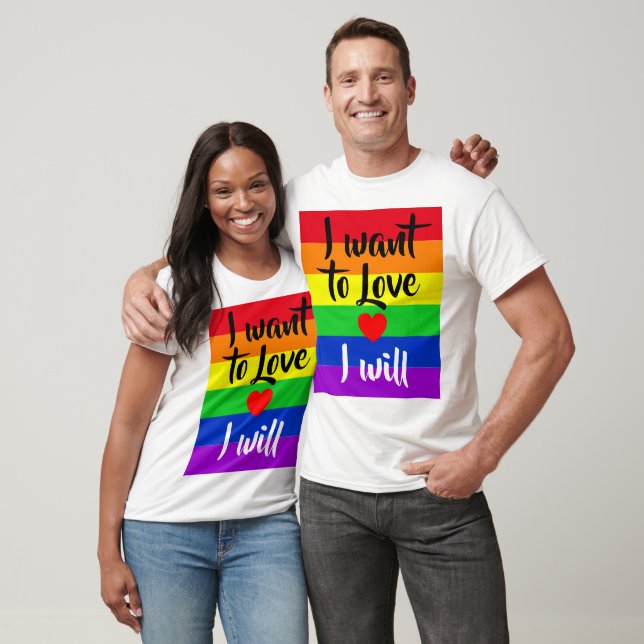 Camiseta #LGBT #love #orgulde #gay #liberdade #parada (Unissex)