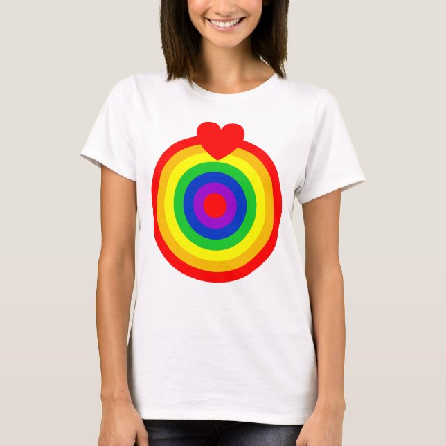 Camiseta #LGBT #love #orgulde #gay #liberdade #parada (Frente)