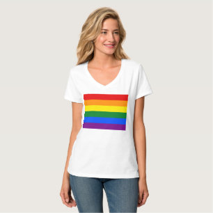 Camiseta LGBT Marca arco-íris