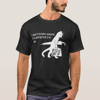 Camiseta Lgbt Não Sei Para Onde Estou Indo Mas Sou Gay Fofo