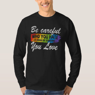 Camiseta Lgbt Orgulho Diz Números Sobre As Cores Gráfico P