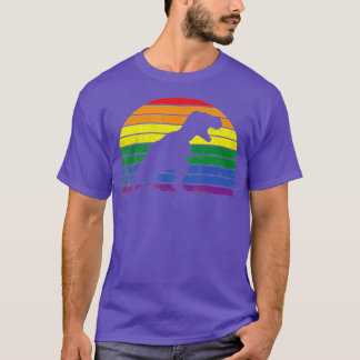 Camiseta LGBT Orgulho gay LGBT Dinossauro Lésbico LGBT