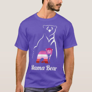 Camiseta Lgbt Orgulho Lésbica Mama Ursa Igual