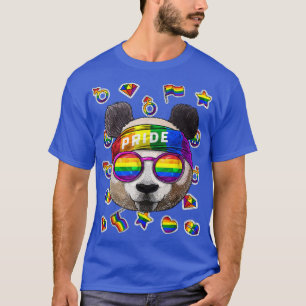 Camiseta LGBT Panda Gay Pride Month Animal Rainbow Lesbian 