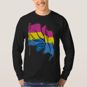 Camiseta Lgbt Pansexuality Flag Pan Pride Direitos Humanos