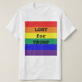 Camiseta LGBT para TRUMP