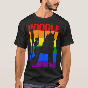 Camiseta Lgbt Poodle Funny Shirt Cute Gift Para Lgbt Love D