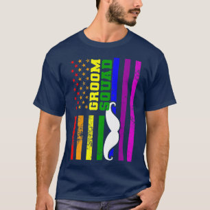 Camiseta Lgbt Pride Gay Bachelor Party Engagement1345