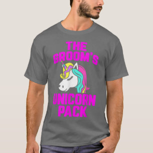 Camiseta Lgbt Pride Gay Bachelor Party Unicorn Pack Engagem