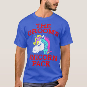 Camiseta Lgbt Pride Gay Bachelor Party Unicorn Pack Engagem