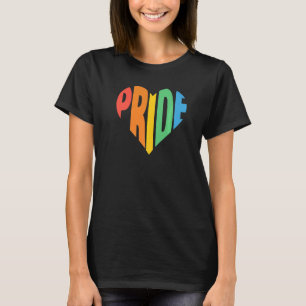 Camiseta Lgbt Pride Love Heart Lgbt Ally Gay Transgender Hu