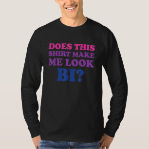Camiseta Lgbt Pride Mês Tee Isto Faz-Me Parecer Bi 1