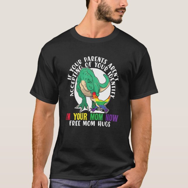 Camiseta Lgbt Rainer Pride Movimento Social Livre Dinossaur (Frente)