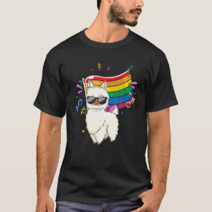 Camiseta LGBT Sinalizador Llama Gay Lésbica Resistir Prese