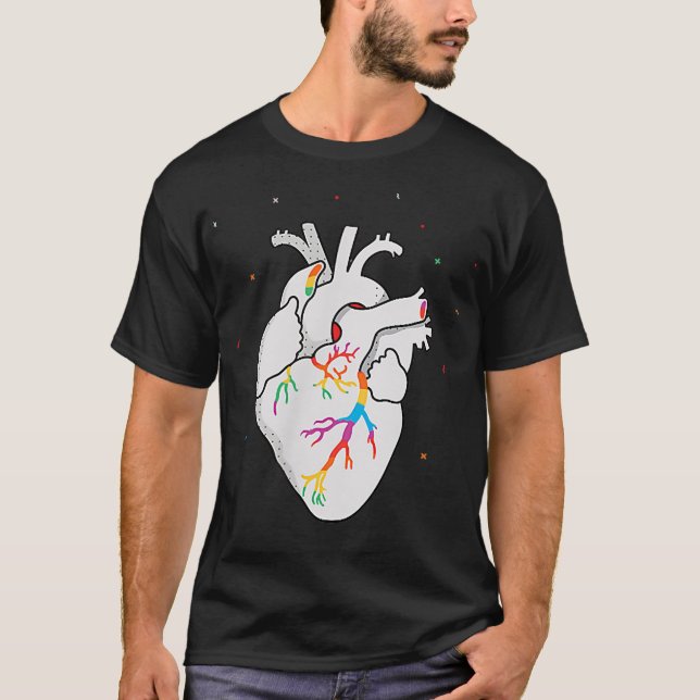 Camiseta LGBT Sinalizador T Gay Lésbica Resiste Homens Mulh (Frente)