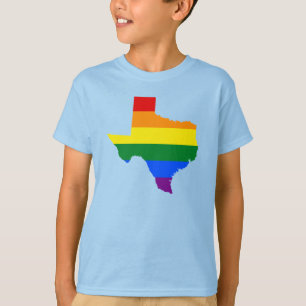 Camiseta LGBT t-shirt do mapa da bandeira do estado de