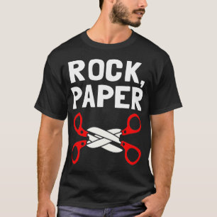 Camiseta LGBT - Tesoura LGBTQ Rock Paper Lésbica