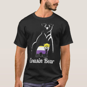 Camiseta Lgbt - Urso De Primo Não Binário Enby Orgulho Não 