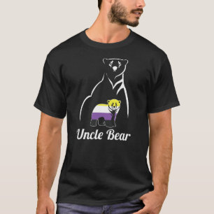 Camiseta LGBT - Urso Não Binário do Tio Enby Orgulho Não Bi