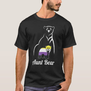 Camiseta Lgbt Urso Não Binário Enby Orgulho Não Binário
