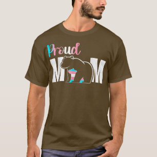 Camiseta LGBTG Primeira Orgulhosa Mãe Transgênero LGBT Bear