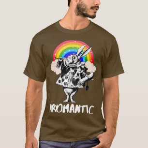 Camiseta LGBTQ Alice-In-Wonderland White Rabbit - Aromântic