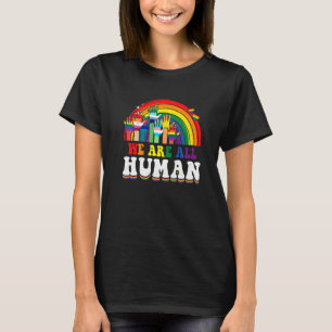 Camiseta Lgbtq Ally Equality Bi Orgulho gay Human Bisexual
