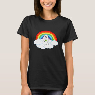 Camiseta LGBTQ Bear Orgulho gay Heart Gay Lov lésbica Arco