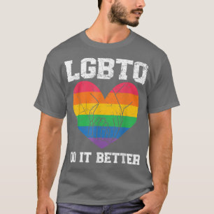 Camiseta LGBTQ faz melhor igualdade de gênero Orgulho Arco-