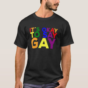 Camiseta Lgbtq Gay Rights Flórida É bom dizer Gay