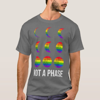 Camiseta LGBTQ+ LGBT não é um mês de orgulho de fase