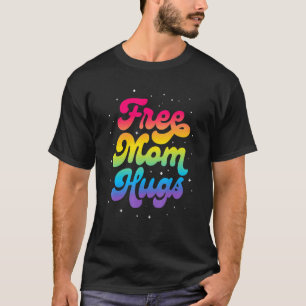 Camiseta Lgbtq Livre Mãe Abraços Orgulho gay Lgbt Ally Rain