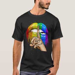 Camiseta Lgbtq Não julgue o que você não entende Gay Pr