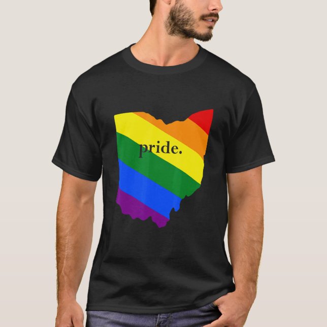 Camiseta LGBTQ+ Ohio Pride (Frente)