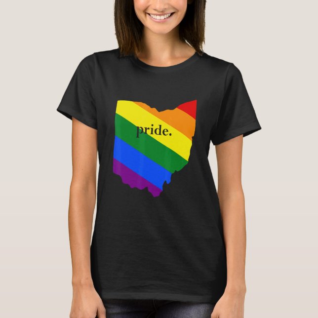 Camiseta LGBTQ+ Ohio Pride (Frente)