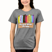 Camiseta LGBTQ+ Orgulho do amante de livros