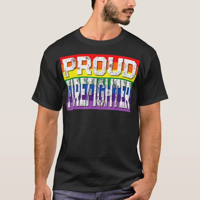 Camiseta LGBTQ - Orgulho gay Rainbow  (Frente)