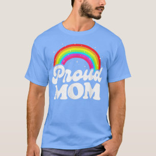 Camiseta LGBTQ Orgulhosa Mãe Orgulho gay LGBT Ally Rainbow