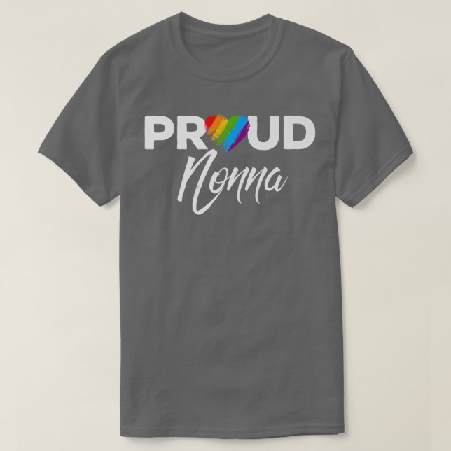 Camiseta LGBTQ Orgulhoso Não-Orgulho gay Mês  (Frente do Design)