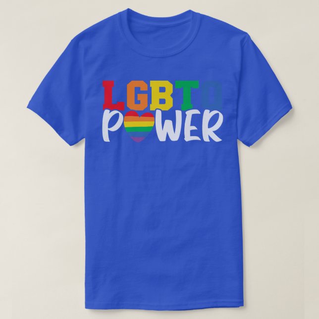 Camiseta LGBTQ Poder Igualdade de Gênero Primo Arco-Íris Mê (Frente do Design)