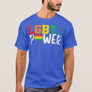 Camiseta LGBTQ Poder Igualdade de Gênero Primo Arco-Íris Mê
